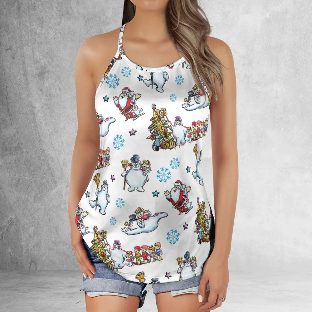 Criss Cross Tank Top - RU3R4DLH -  - 2
