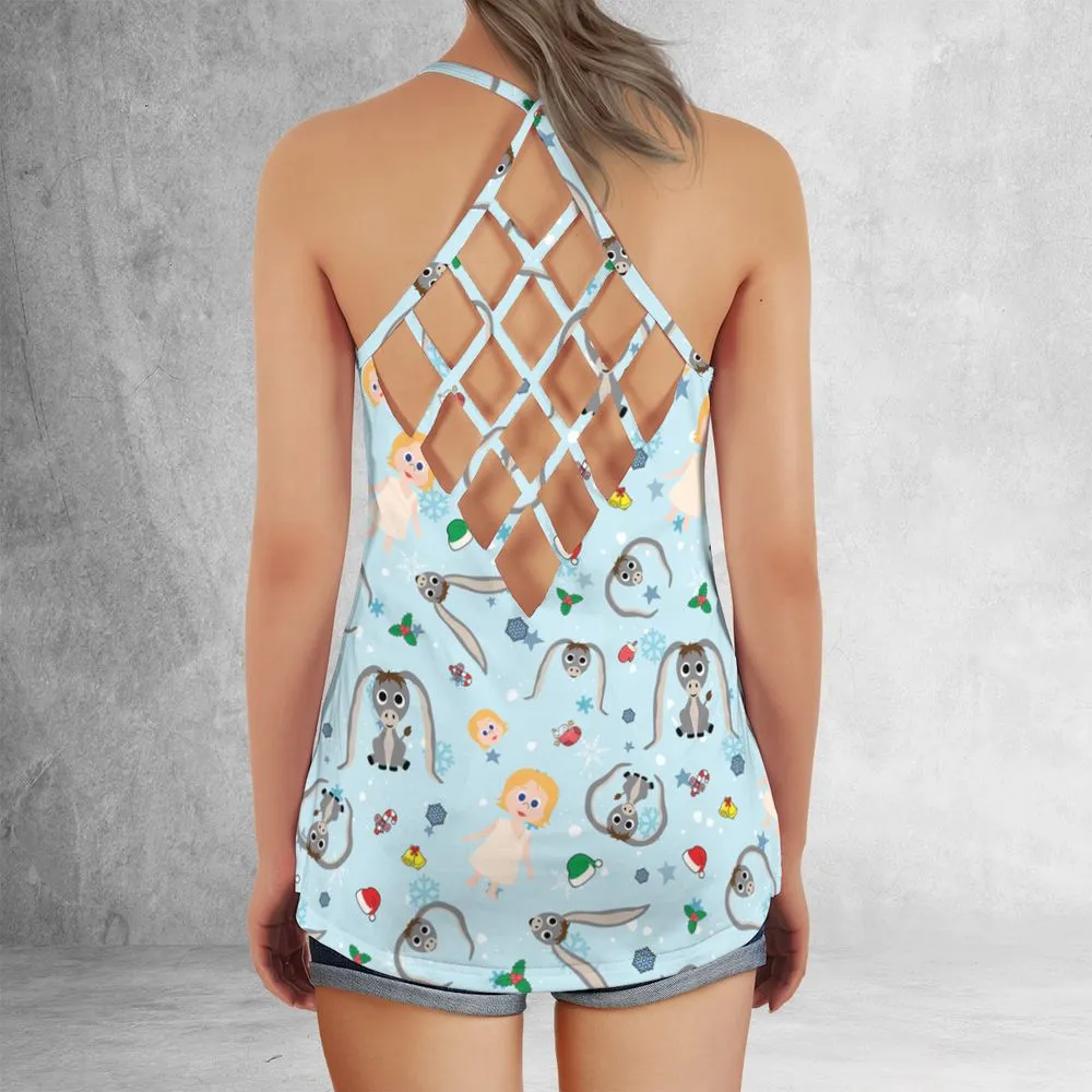 Criss Cross Tank Top - 4LLHAACL -  - 3