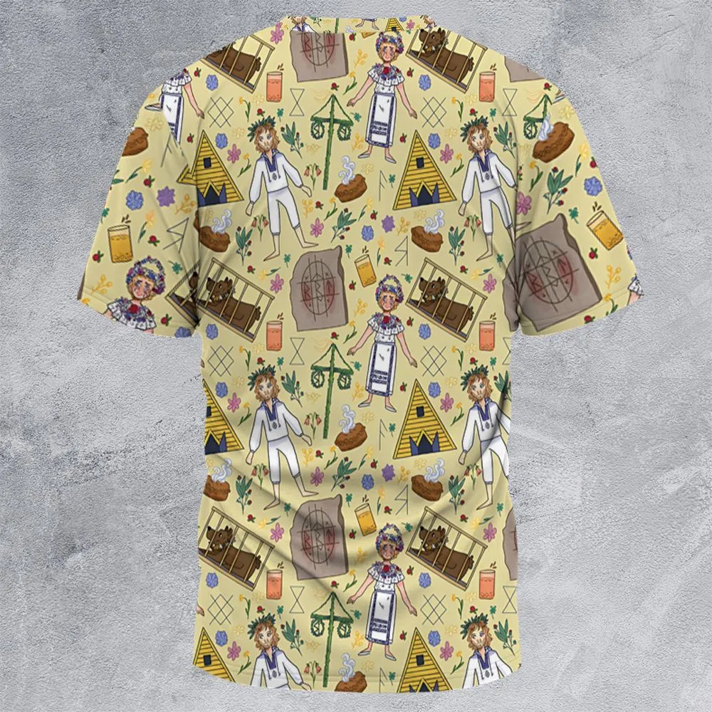 All-Over Print Unisex T-Shirt - 566EV4CX -  - 4