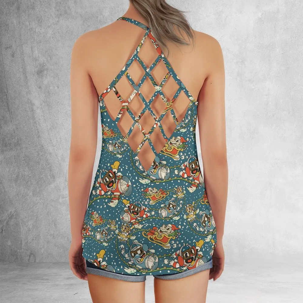 Criss Cross Tank Top - PLSNRQWJ -  - 3