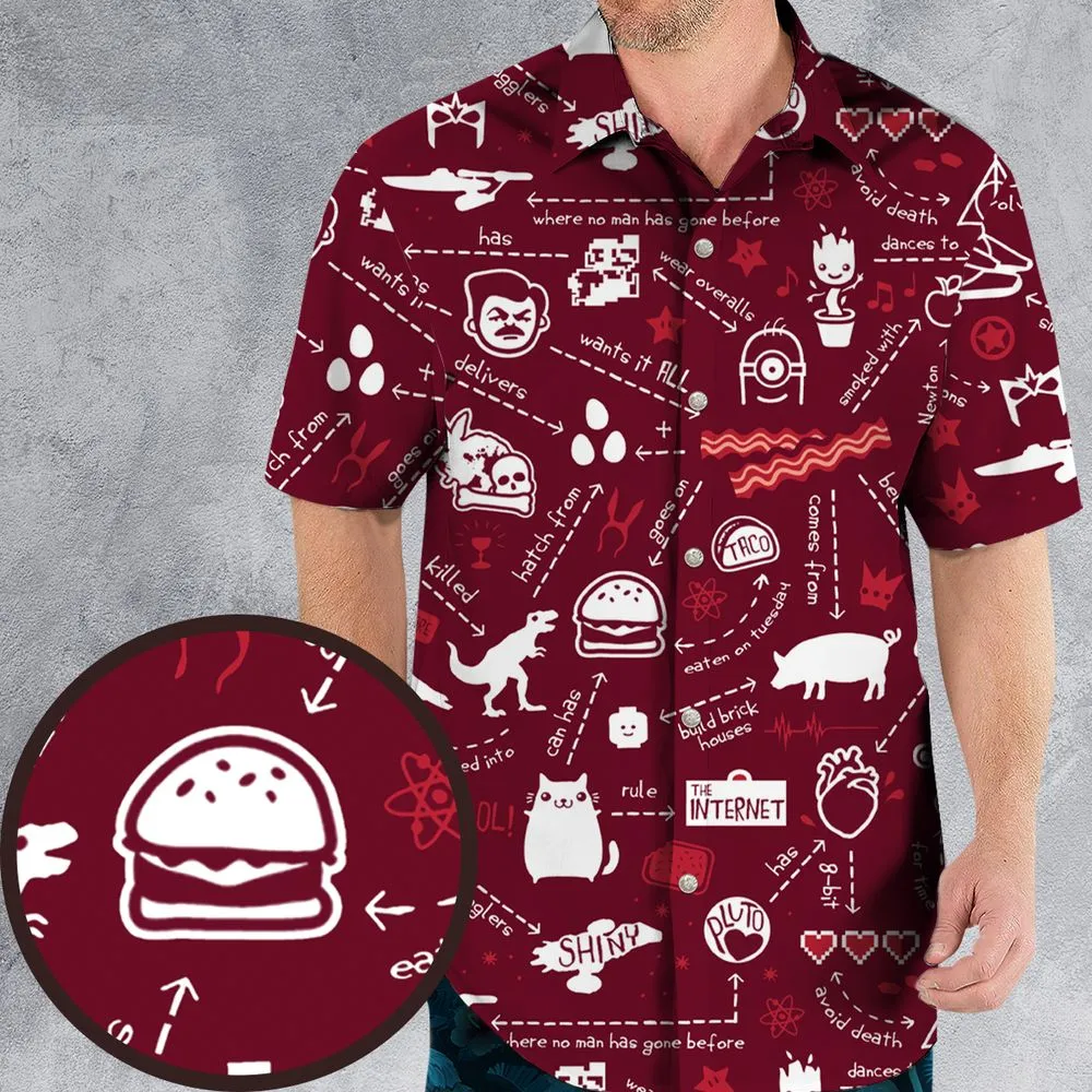 Hawaiian Shirt - 8ED6KQZE -  - 1
