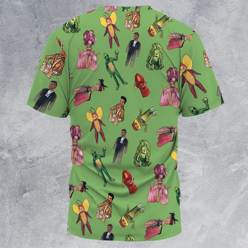 All-Over Print Unisex T-Shirt - 6HUTGRDV -  - 4