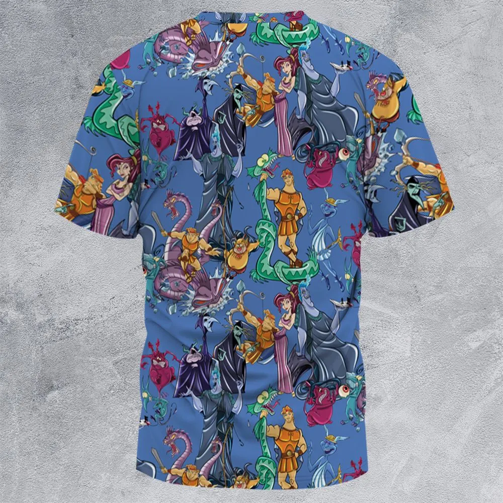 All-Over Print Unisex T-Shirt - V11HP9WA -  - 4