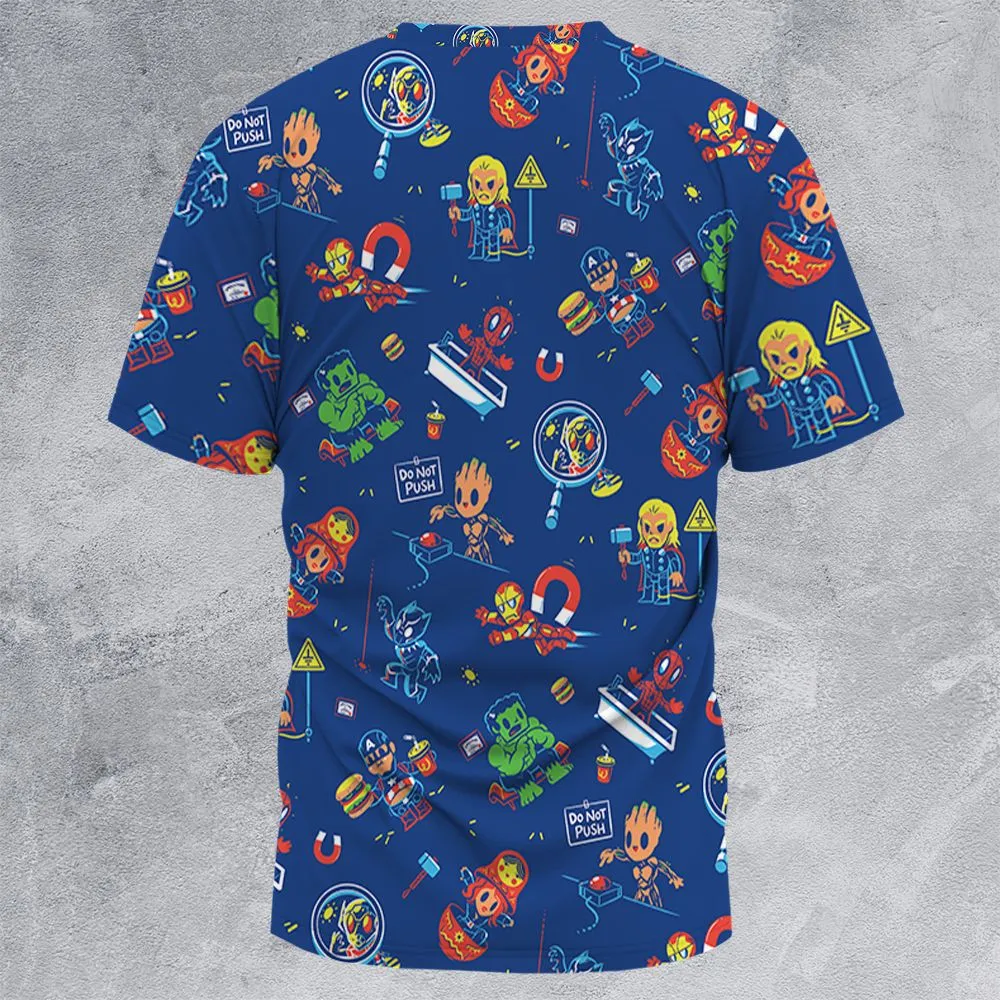All-Over Print Unisex T-Shirt - LEX1R3LG -  - 4