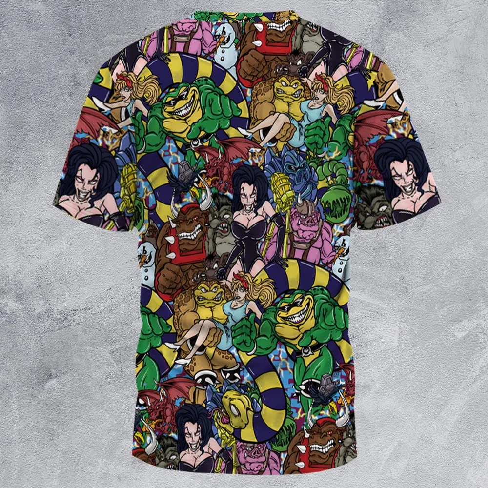 All-Over Print Unisex T-Shirt - 634HF6K5 -  - 4