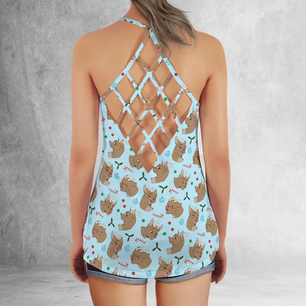 Criss Cross Tank Top - SEYZ6GDS -  - 3