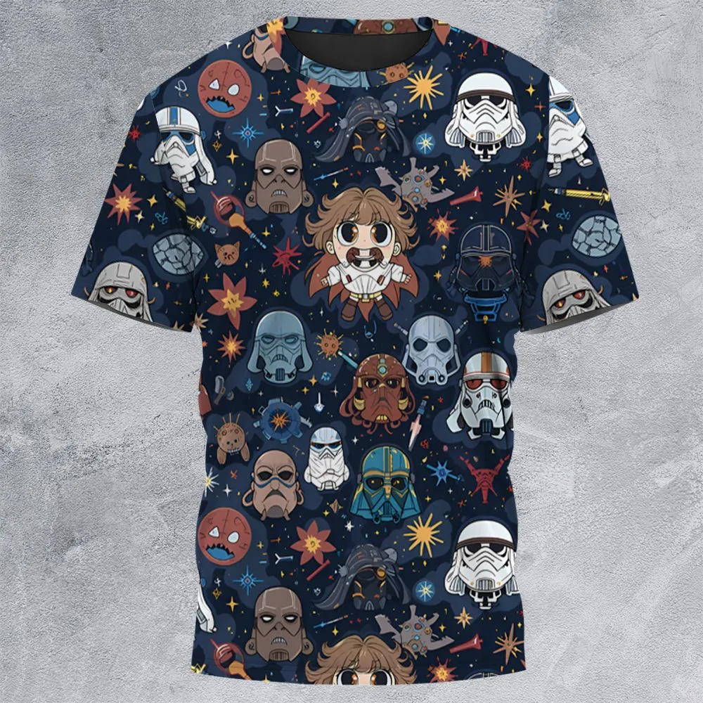 All-Over Print Unisex T-Shirt - GR5U4SJ8 -  - 3