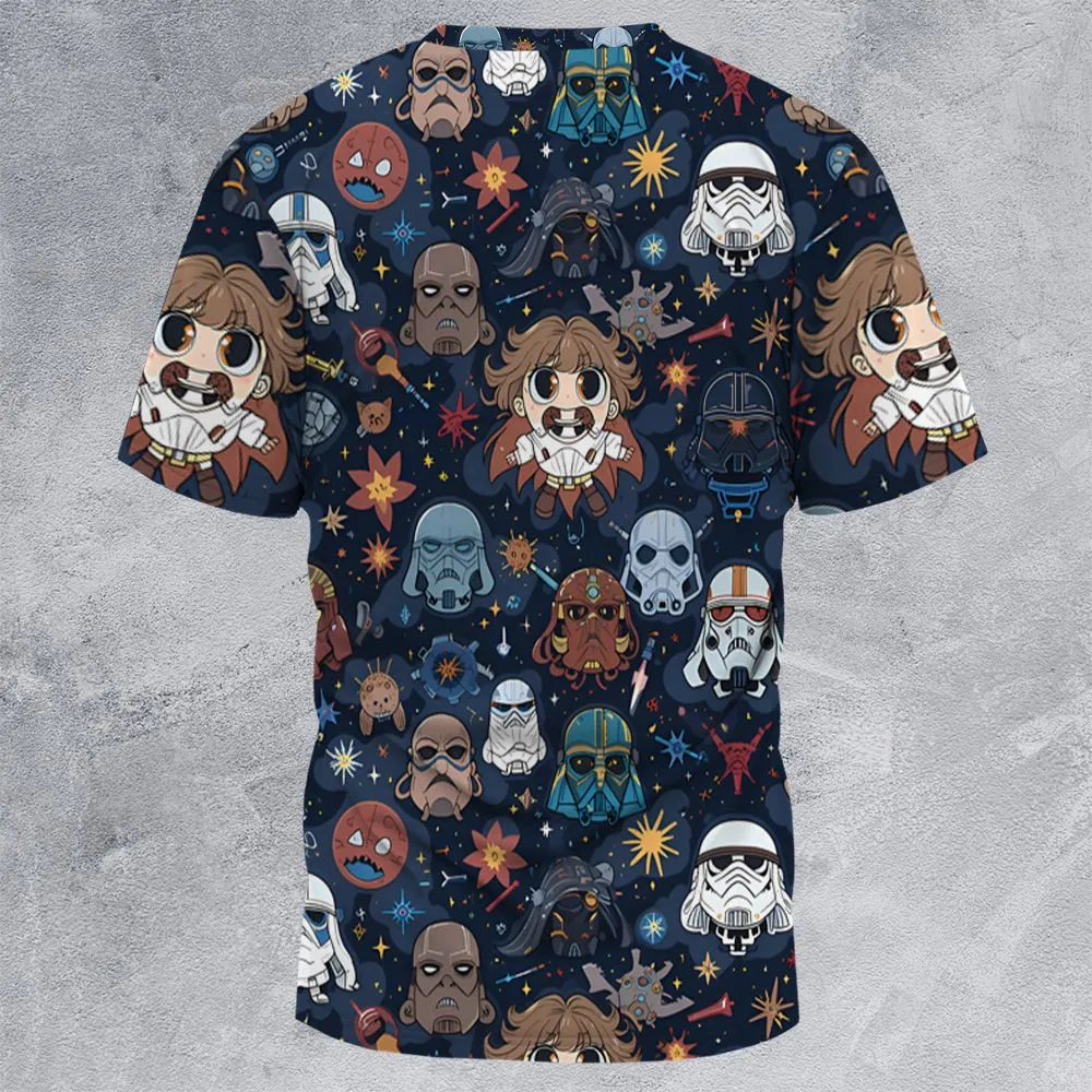 All-Over Print Unisex T-Shirt - GR5U4SJ8 -  - 4
