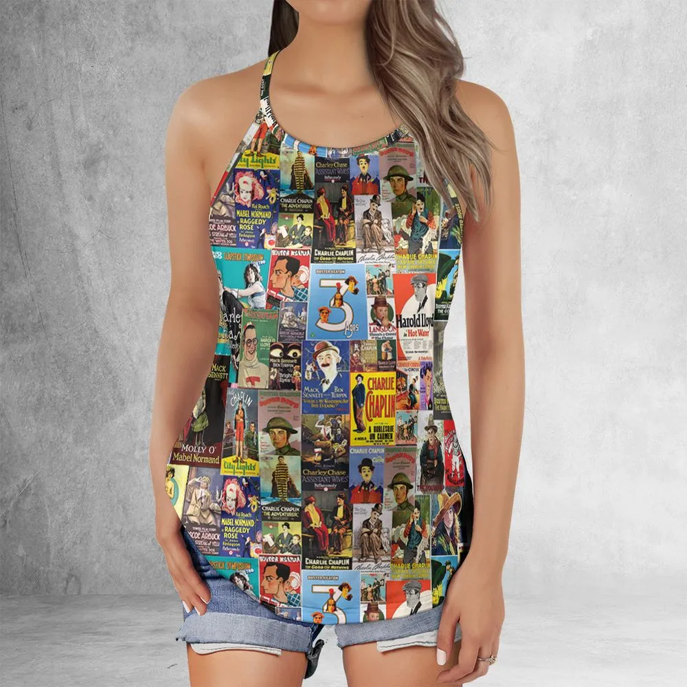 Criss Cross Tank Top - XWZ2H885 -  - 2