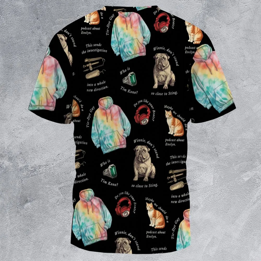 All-Over Print Unisex T-Shirt - B5G1651Z -  - 4