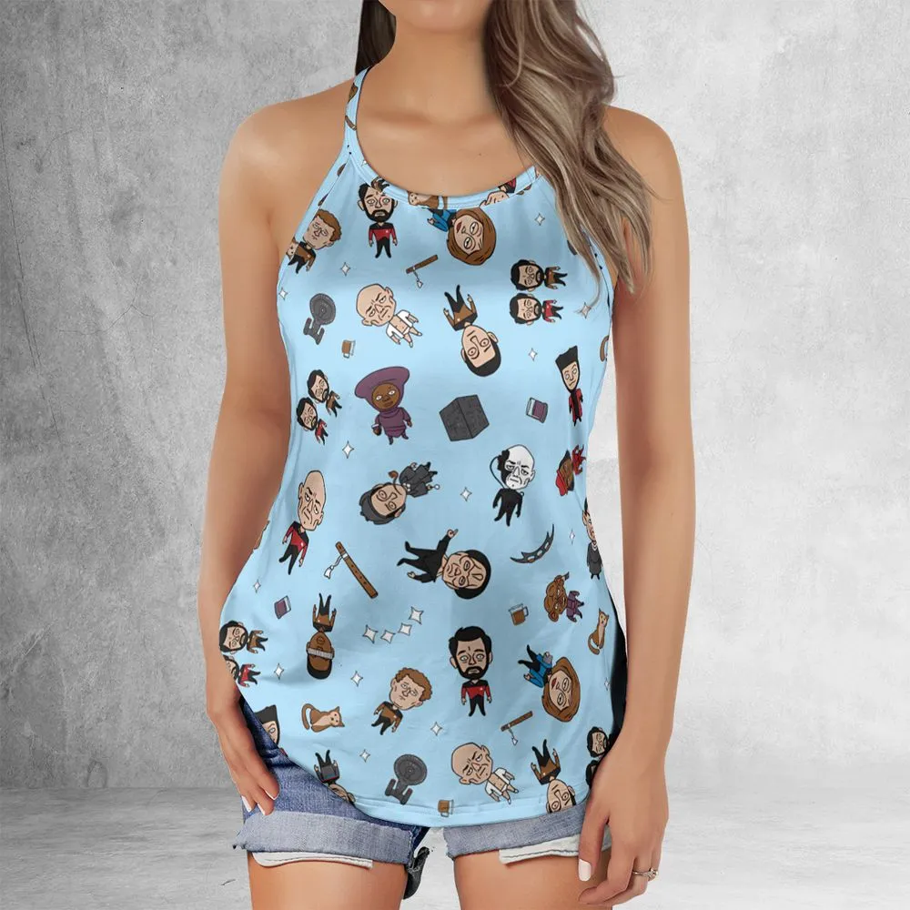 Criss Cross Tank Top - 8E94ZCCJ -  - 2