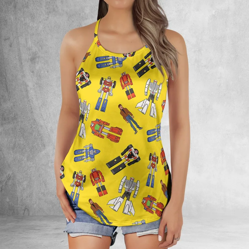 Criss Cross Tank Top - JA62CLLN -  - 2