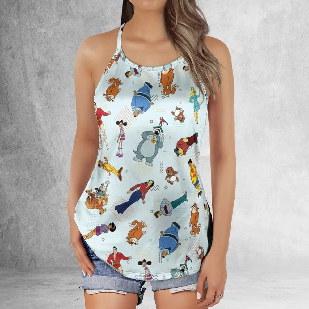 Criss Cross Tank Top - EEBFB3EA -  - 2