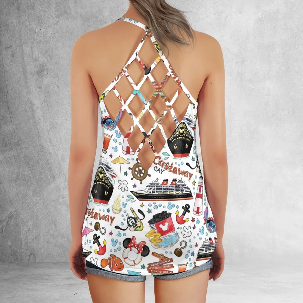 Criss Cross Tank Top - E29NGP4K -  - 3