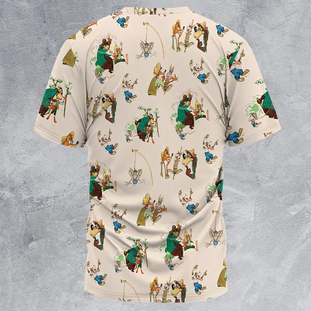 All-Over Print Unisex T-Shirt - 1R7Z7KXE -  - 4