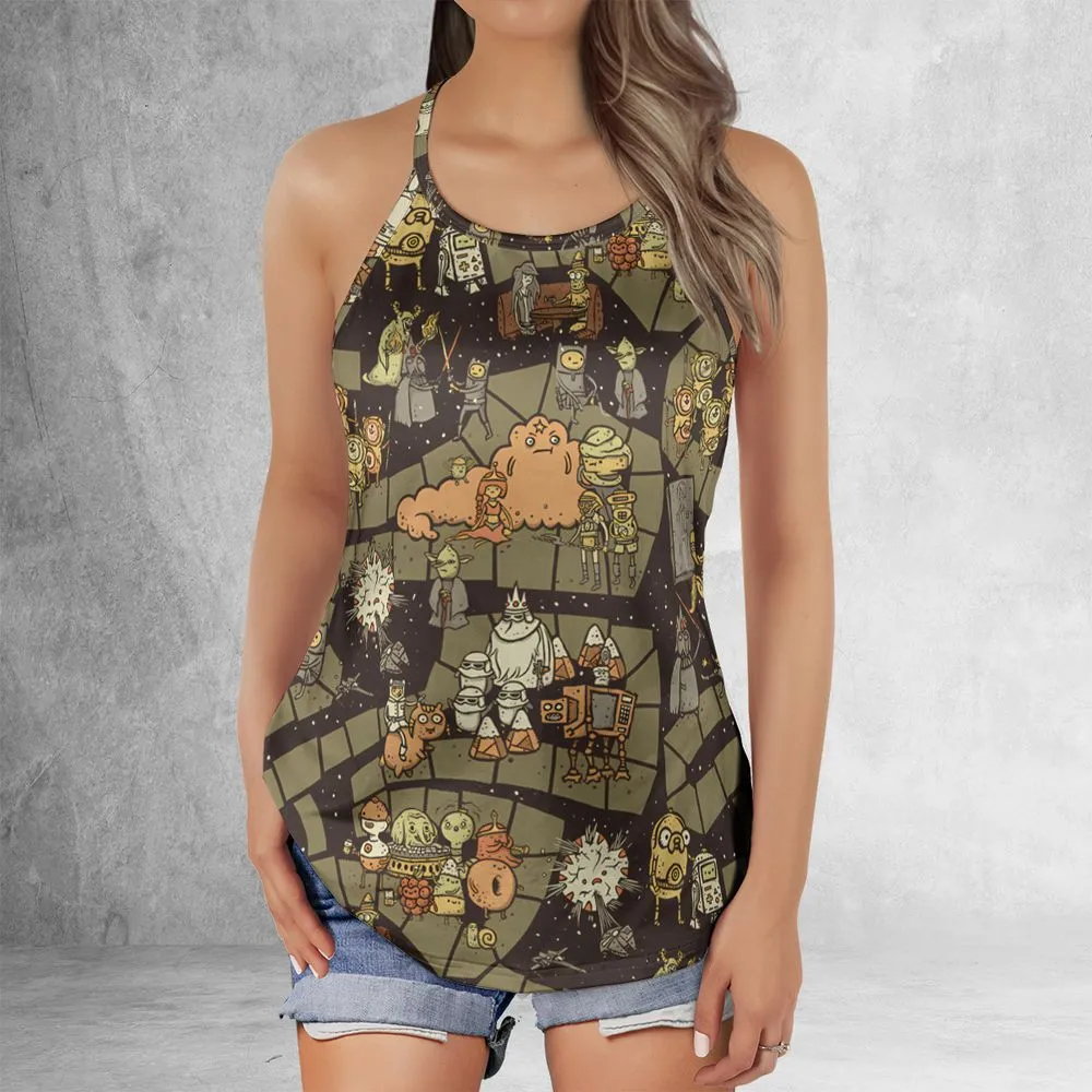 Criss Cross Tank Top - 9YWRDPMM -  - 2
