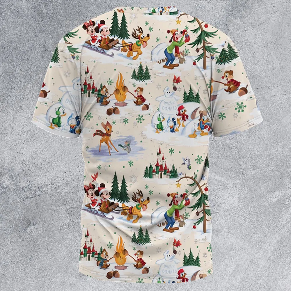 All-Over Print Unisex T-Shirt - Z2Y84PG1 -  - 4