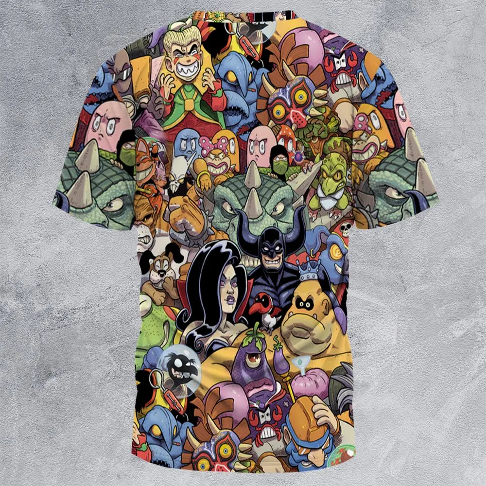 All-Over Print Unisex T-Shirt - 5YSN2T8T -  - 4