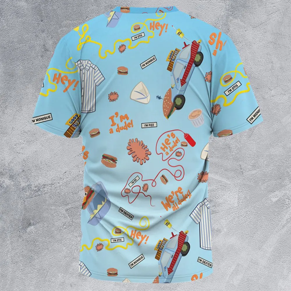 All-Over Print Unisex T-Shirt - KNJNK7DT -  - 4