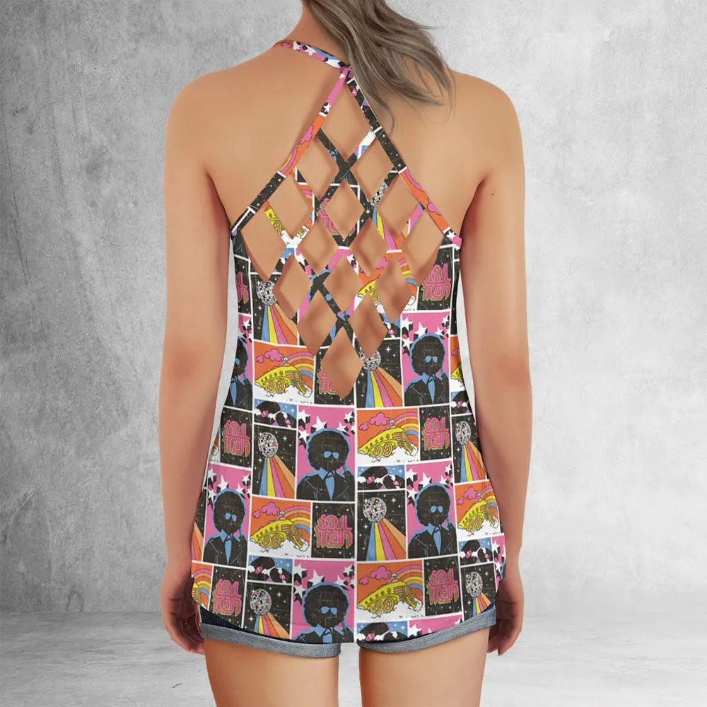 Criss Cross Tank Top - FYLRJD1T -  - 3