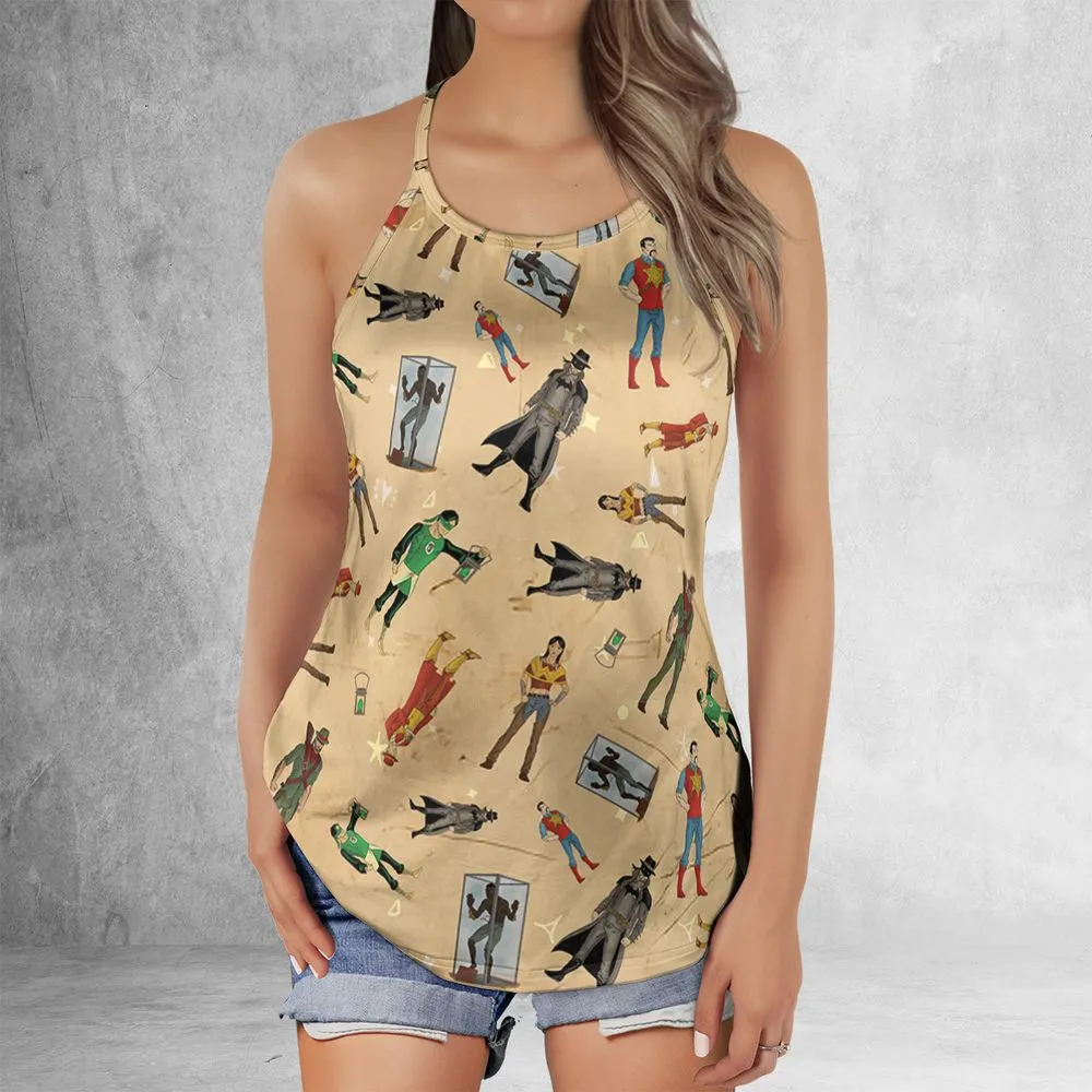 Criss Cross Tank Top - 595BV9YA -  - 2