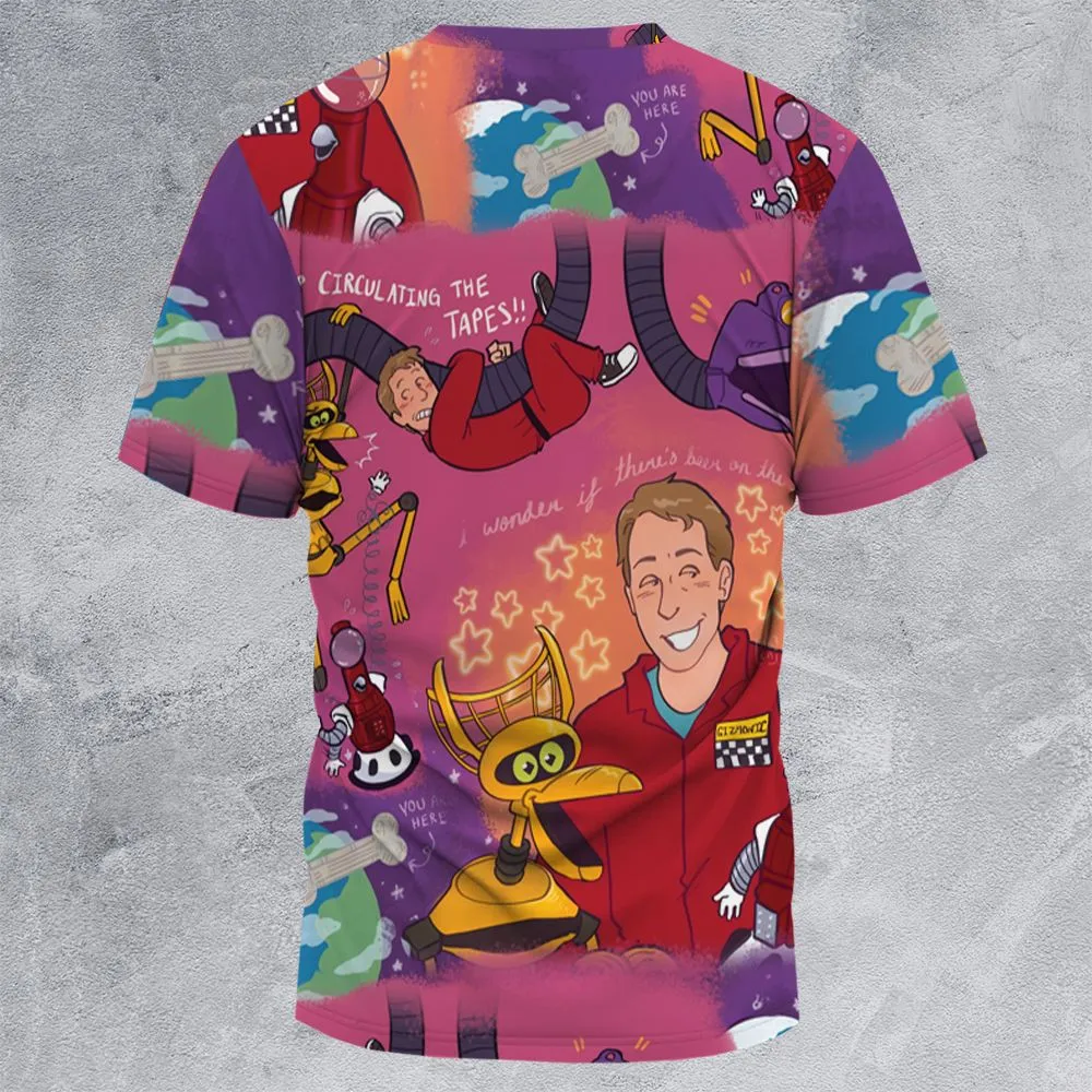 All-Over Print Unisex T-Shirt - NZ848WSQ -  - 4