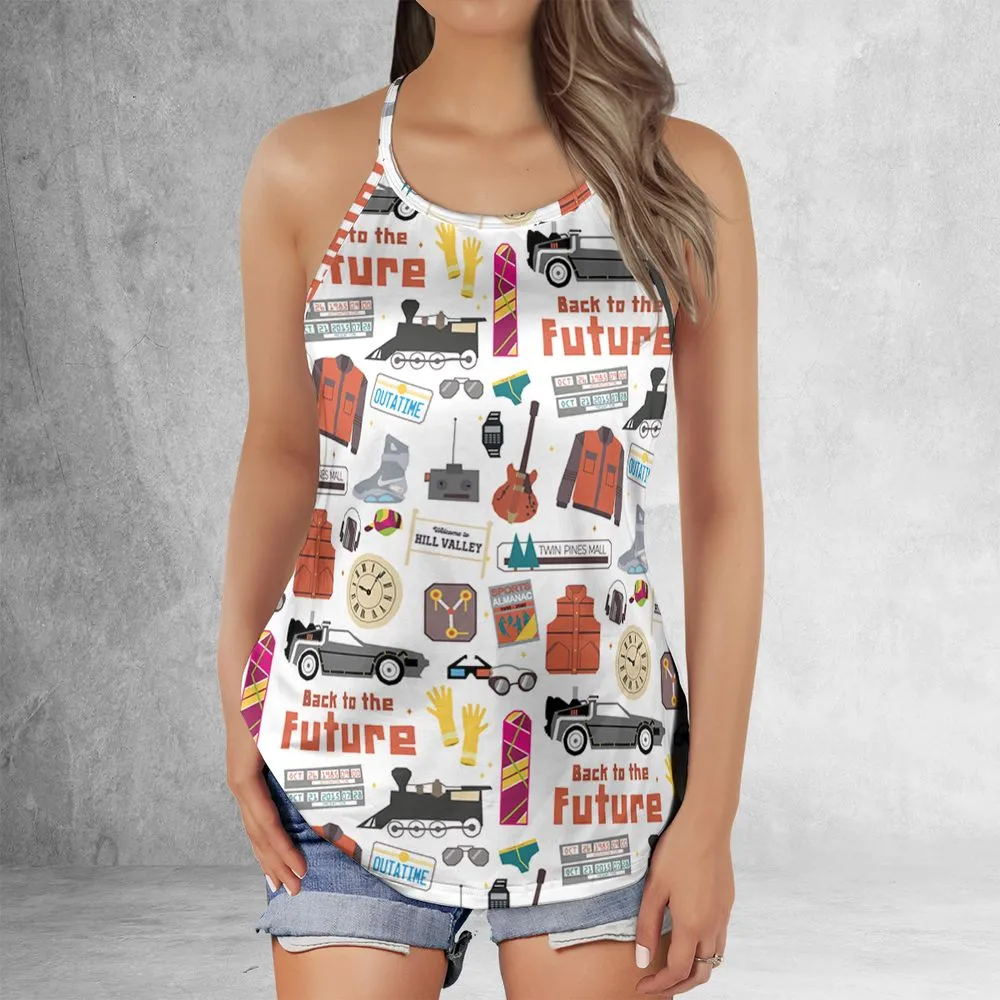 Criss Cross Tank Top - L5HFAZH8 -  - 2