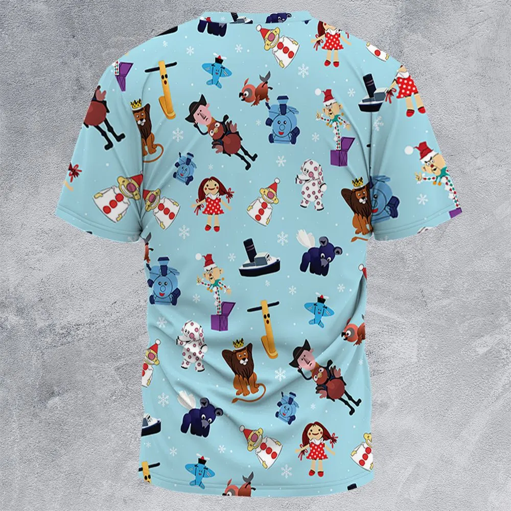 All-Over Print Unisex T-Shirt - DB19QLUW -  - 4