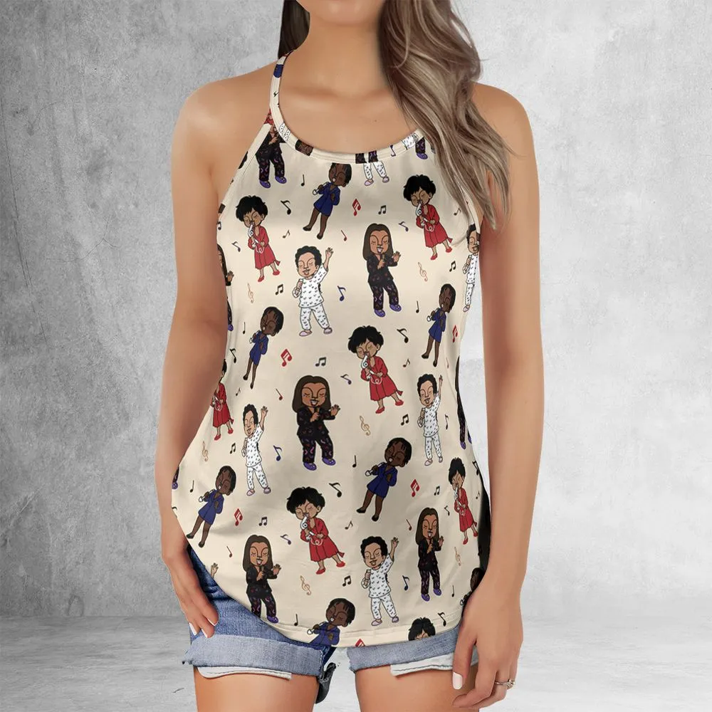 Criss Cross Tank Top - X7WELRXE -  - 2