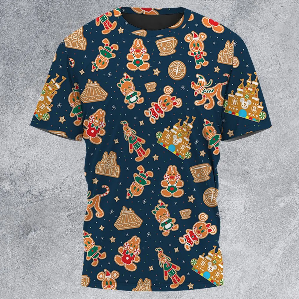 All-Over Print Unisex T-Shirt - 6BL25GSP -  - 3