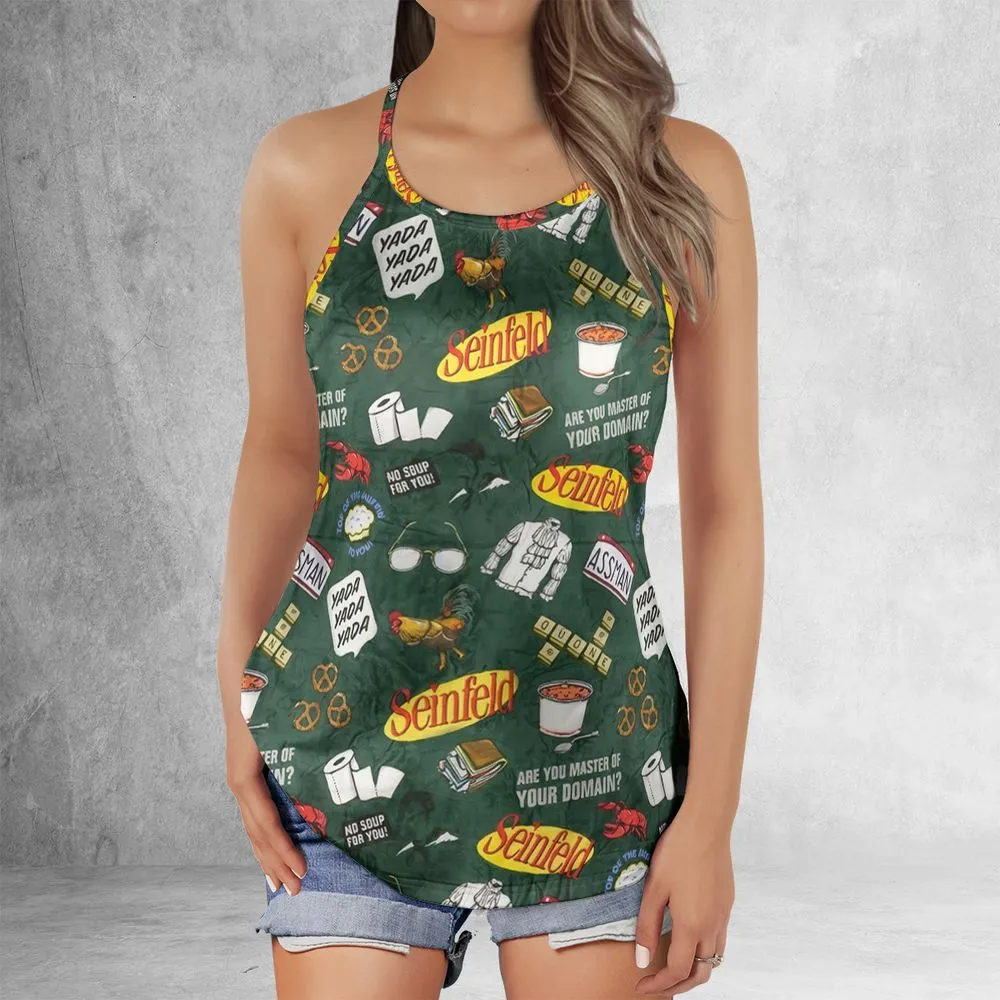 Criss Cross Tank Top - LVLRVBSF -  - 2
