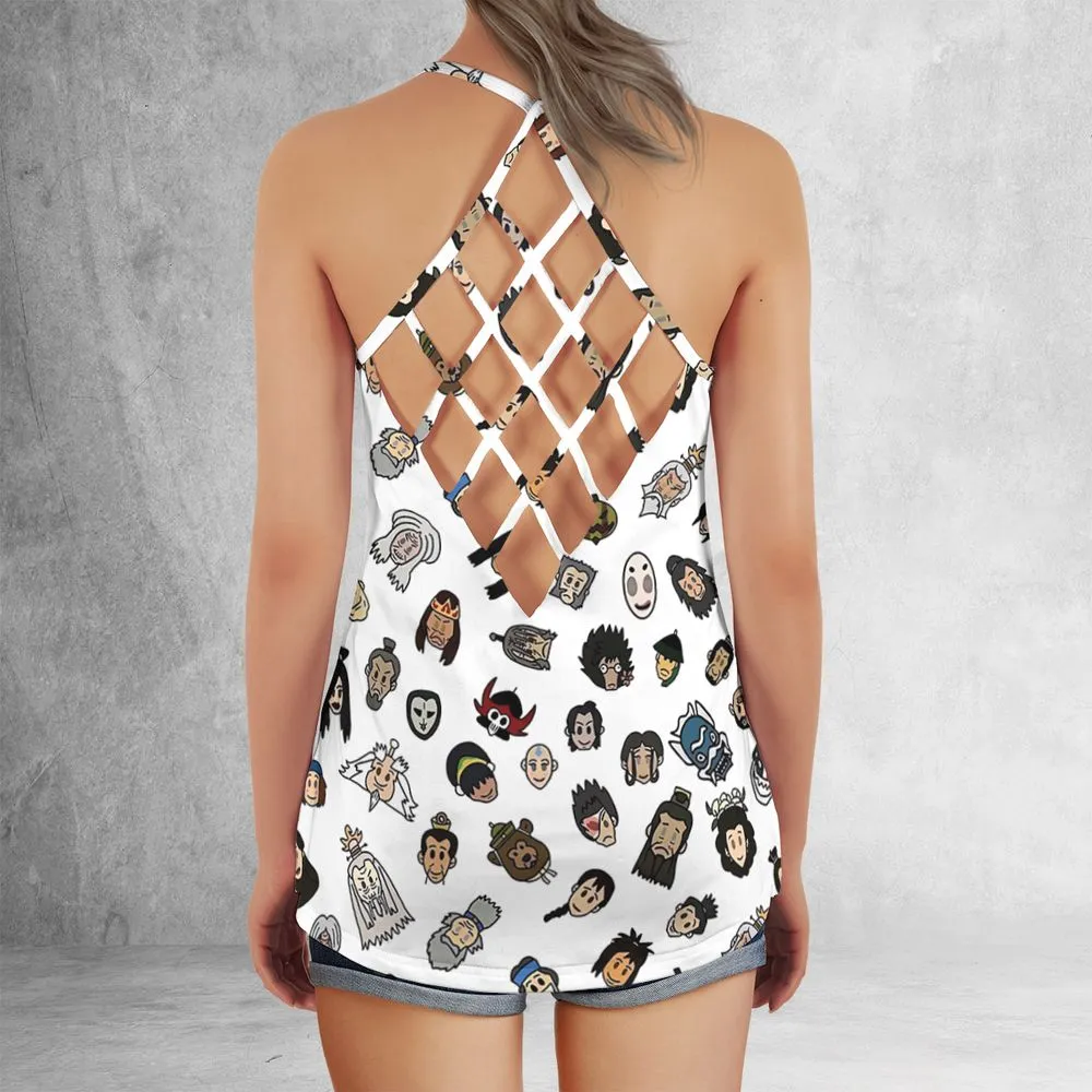 Criss Cross Tank Top - VXNLFGNR -  - 3