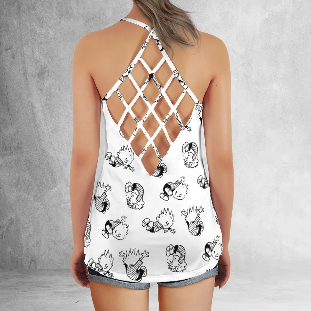 Criss Cross Tank Top - W27FREXS -  - 3