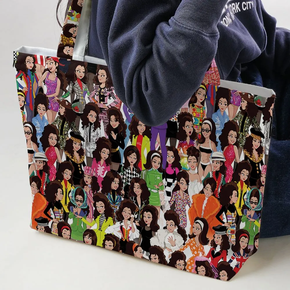 Large Tote Bag - MEZ8RQAM -  - 2