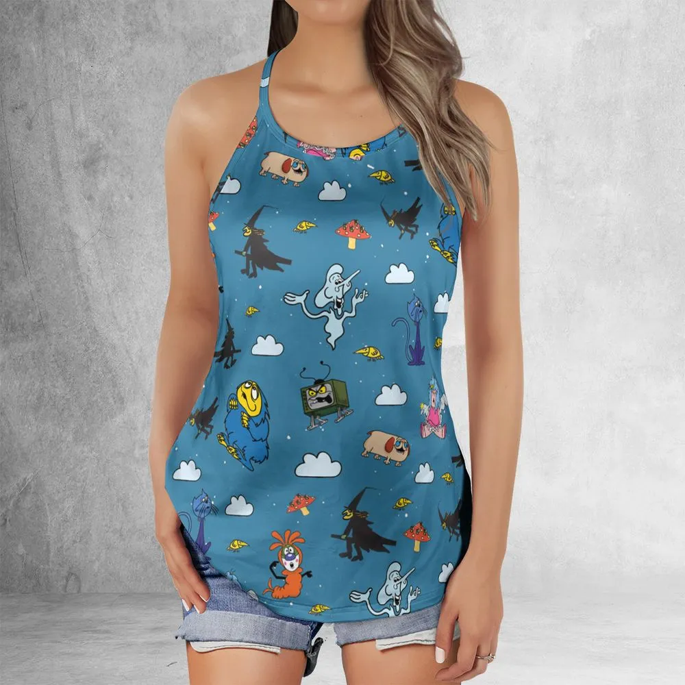 Criss Cross Tank Top - PXNV9GAW -  - 2