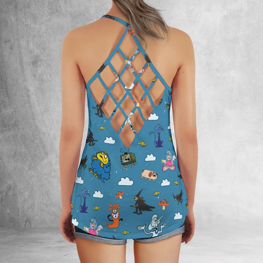 Criss Cross Tank Top - PXNV9GAW -  - 3