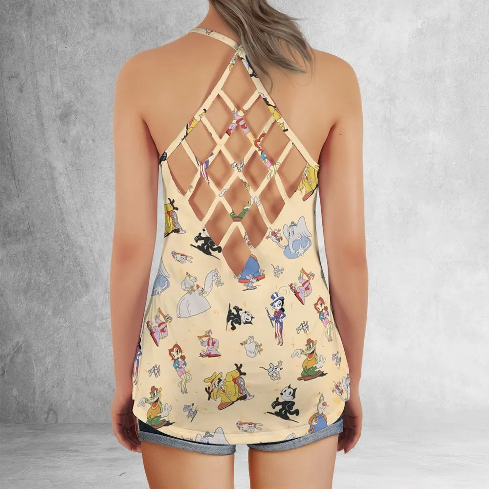 Criss Cross Tank Top - MVXNBDYS -  - 3