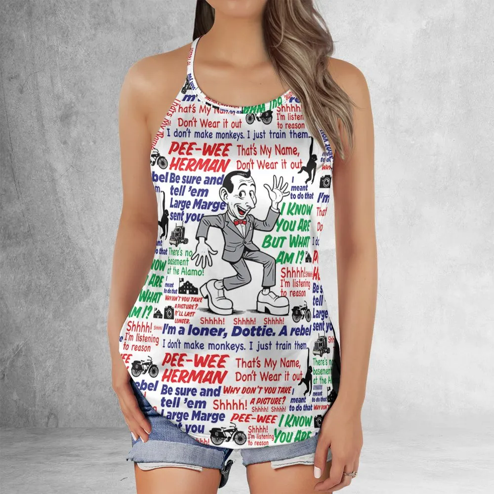 Criss Cross Tank Top - 6AZZUZ4W -  - 2