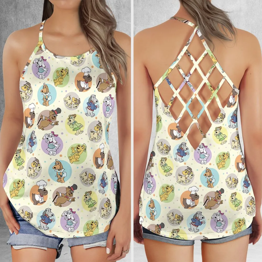 Criss Cross Tank Top -  - 1