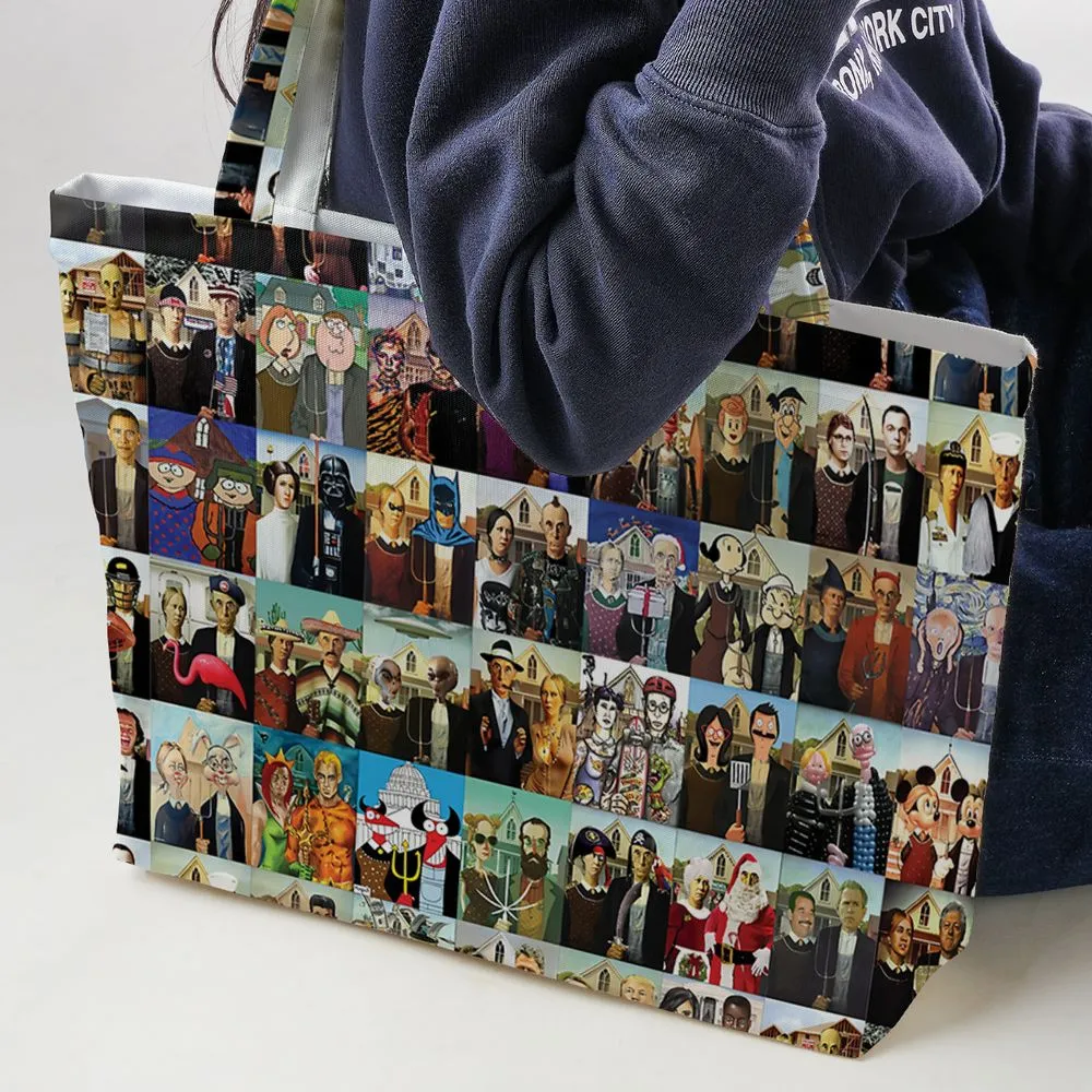 Large Tote Bag - 2AAMTCHQ -  - 2
