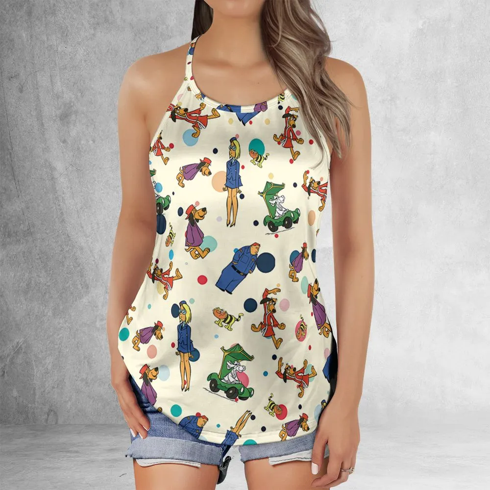 Criss Cross Tank Top - DREF9AGS -  - 2