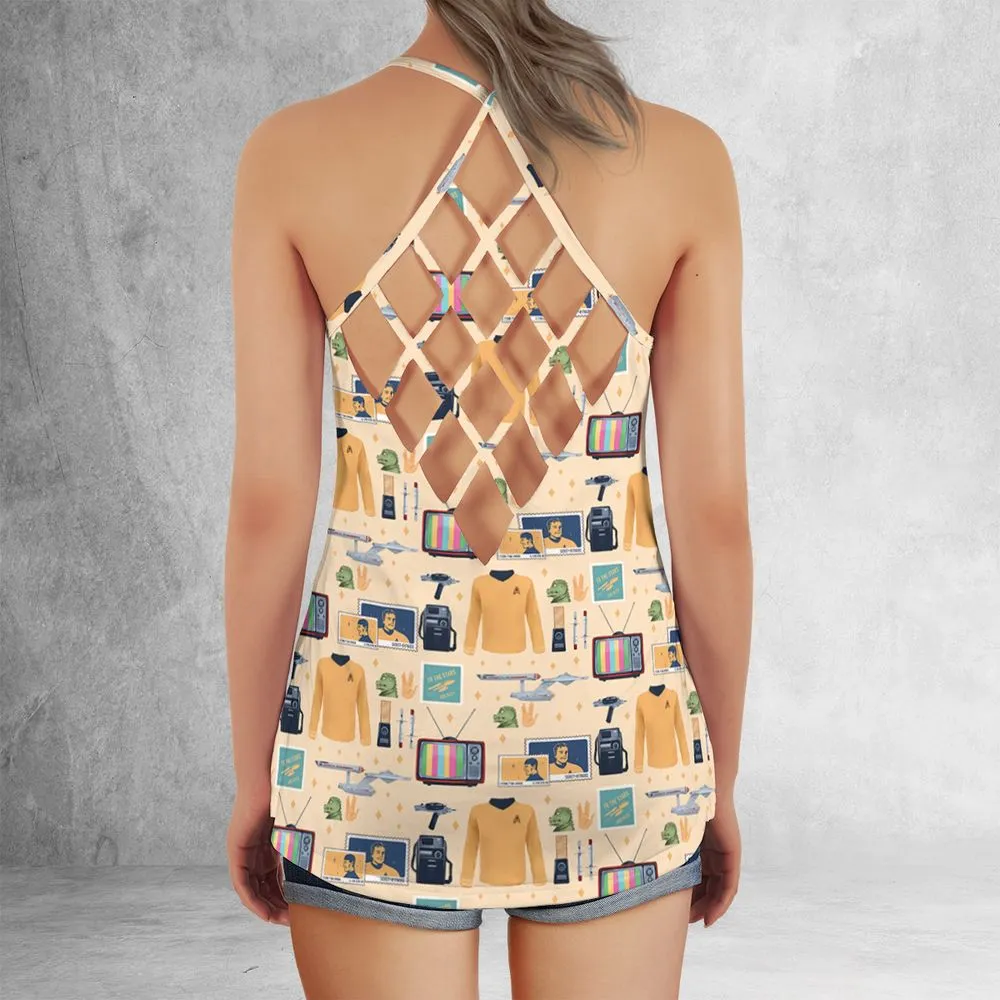 Criss Cross Tank Top - 53RB5SPA -  - 3
