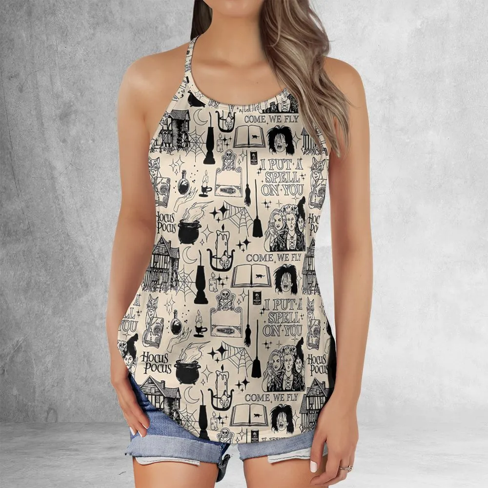 Criss Cross Tank Top - CZT8X1N2 -  - 2