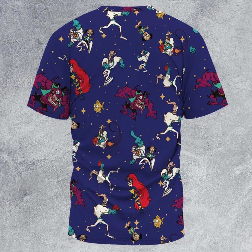 All-Over Print Unisex T-Shirt - WNZ9J9Z7 -  - 4