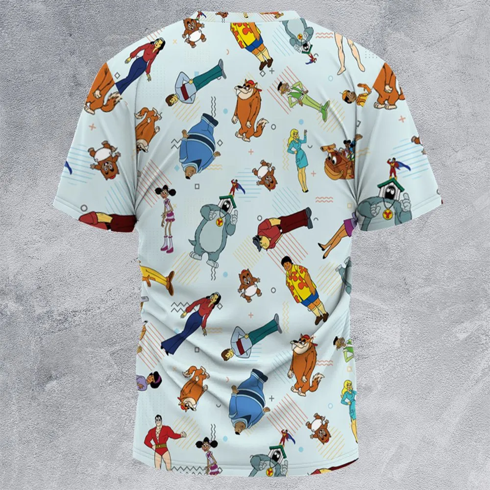 All-Over Print Unisex T-Shirt - EE9RP8PD -  - 4