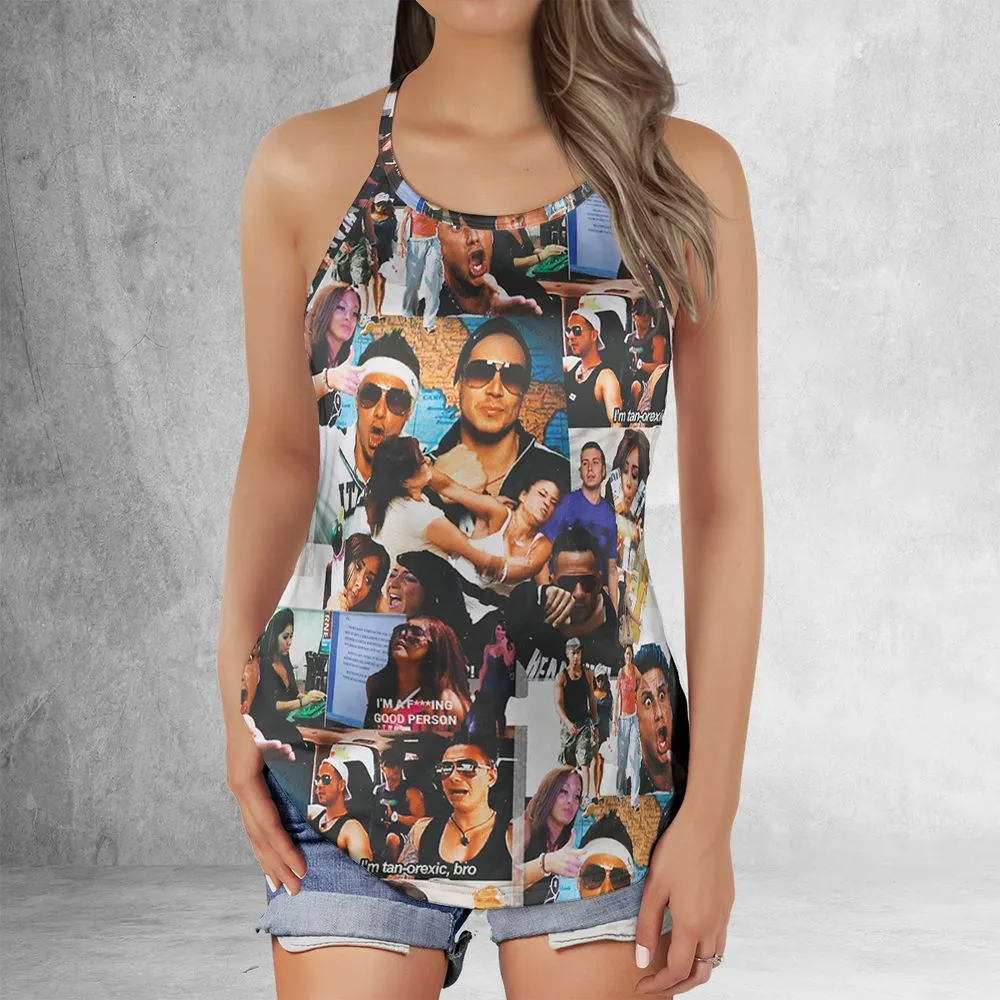 Criss Cross Tank Top - TH1R5SRY -  - 2
