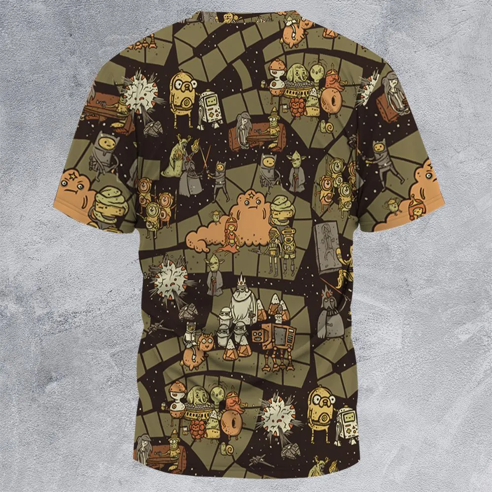 All-Over Print Unisex T-Shirt - 2C7XQVT5 -  - 4