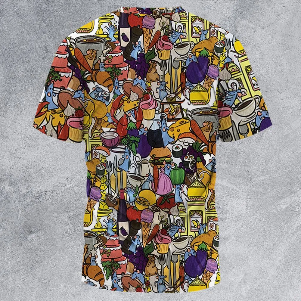 All-Over Print Unisex T-Shirt - T42HXELM -  - 4