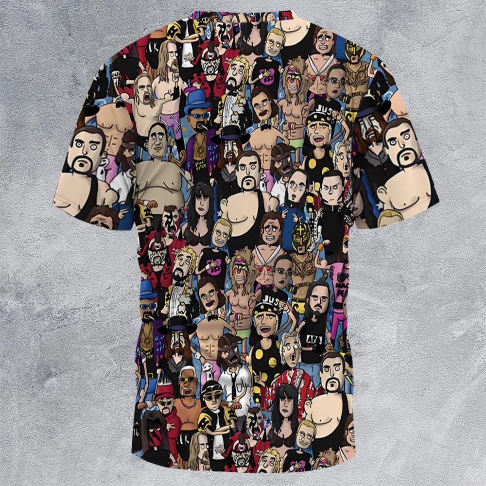 All-Over Print Unisex T-Shirt - 6SPDLC59 -  - 4