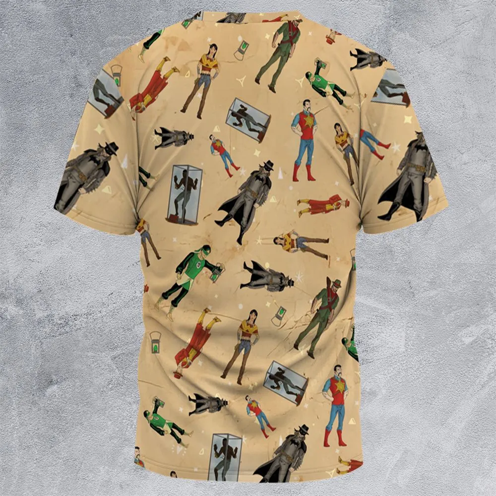 All-Over Print Unisex T-Shirt - 27RX41AU -  - 4